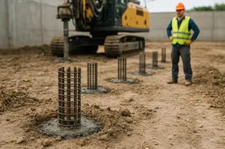 Micropile construction and installation for strong building foundations