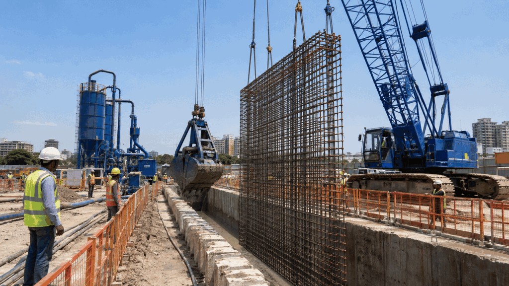 D-Wall Construction Process